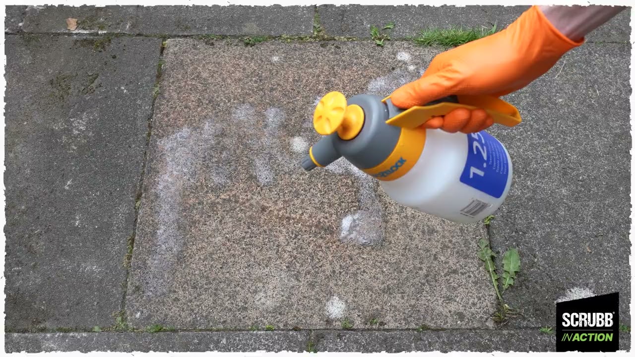Best Way to Get Rid of Black Spots on Stone & Concrete | SCRUBB How-to