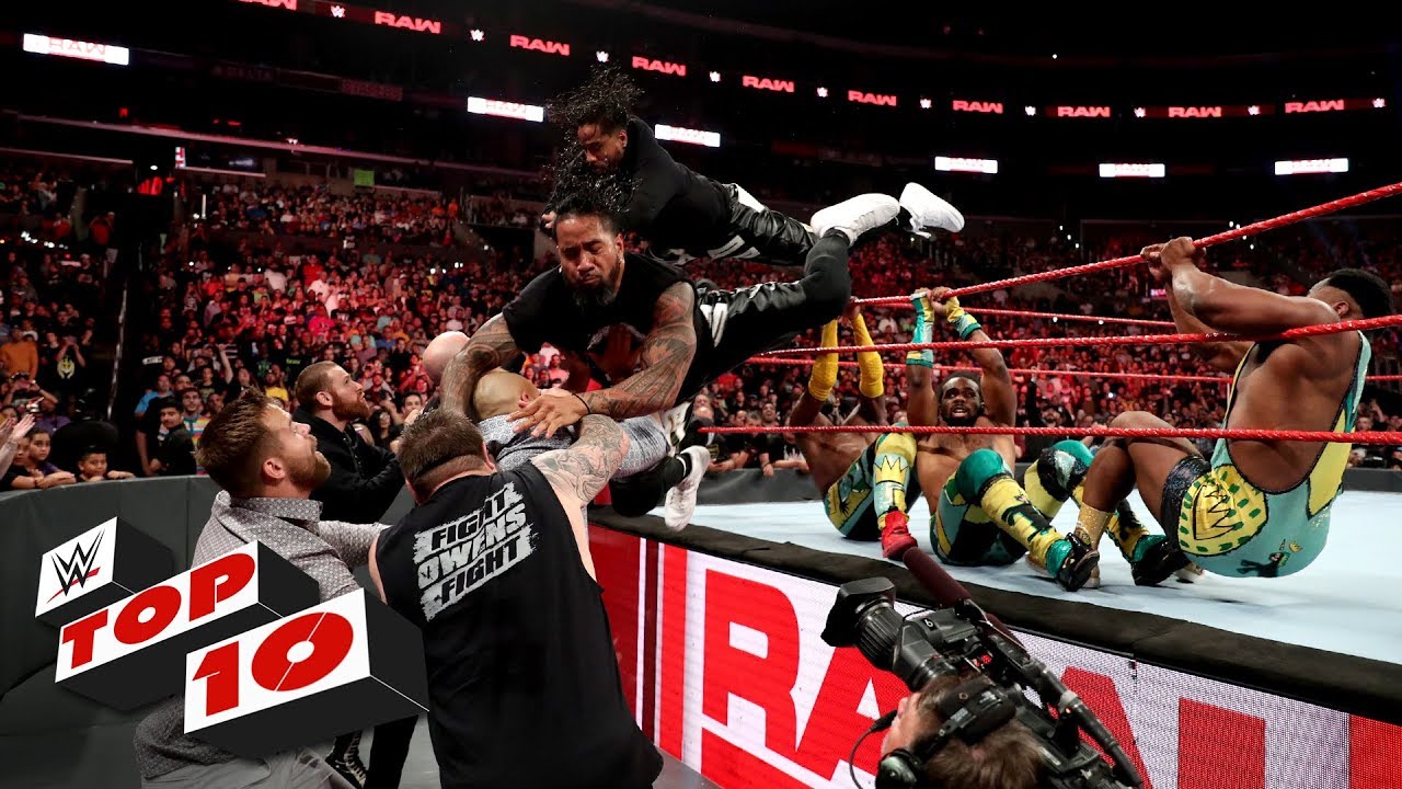 10 лучших моментов Raw: WWE Top 10, 17 июня 2019 г.