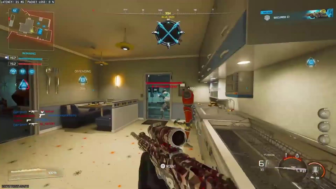 Just playing some  Call of Duty.