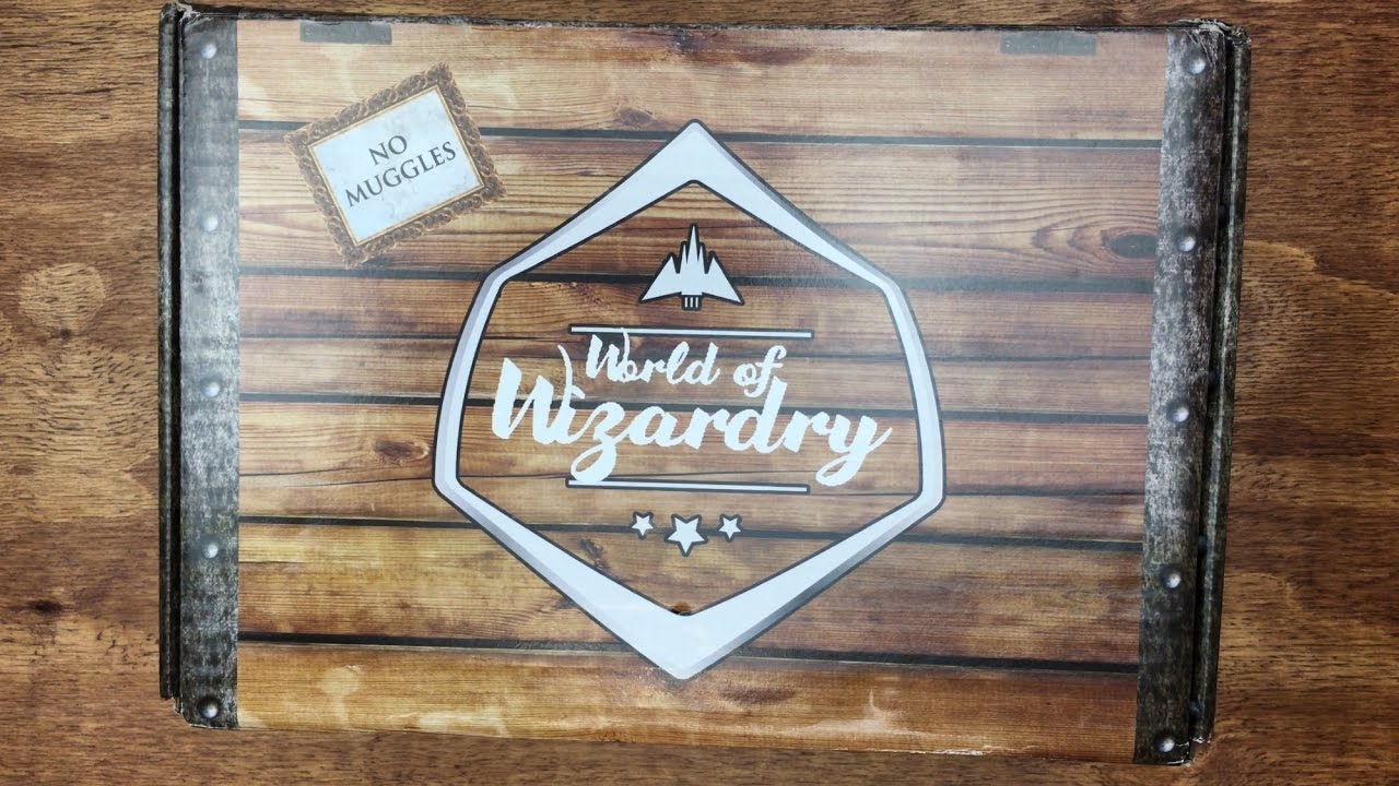 September AND October 2016 World of Wizardry Geek Gear Unboxings