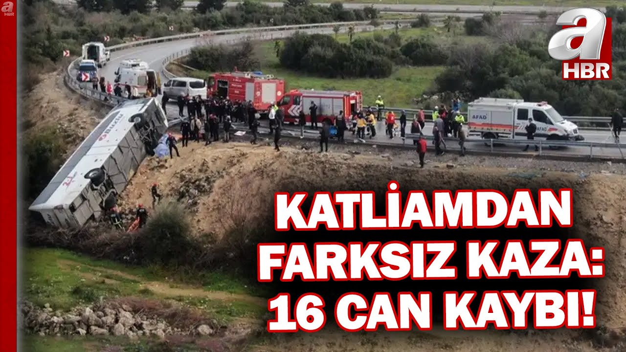 Antalya ve Burdur'da katliam gibi kaza: 16 can kaybı! İşte katliam gibi kazanın izleri... | A Haber