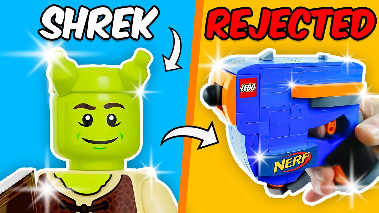 20 Ideas LEGO Rejected...