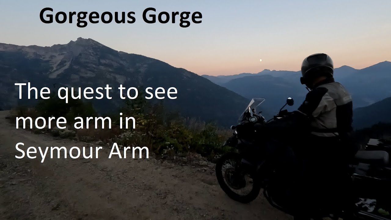 2022 Seymour Arm via the Gorge Adventure Bike run