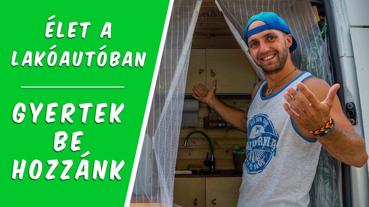 Lakóautó bemutatás - Élet a lakóautóban 2. rész