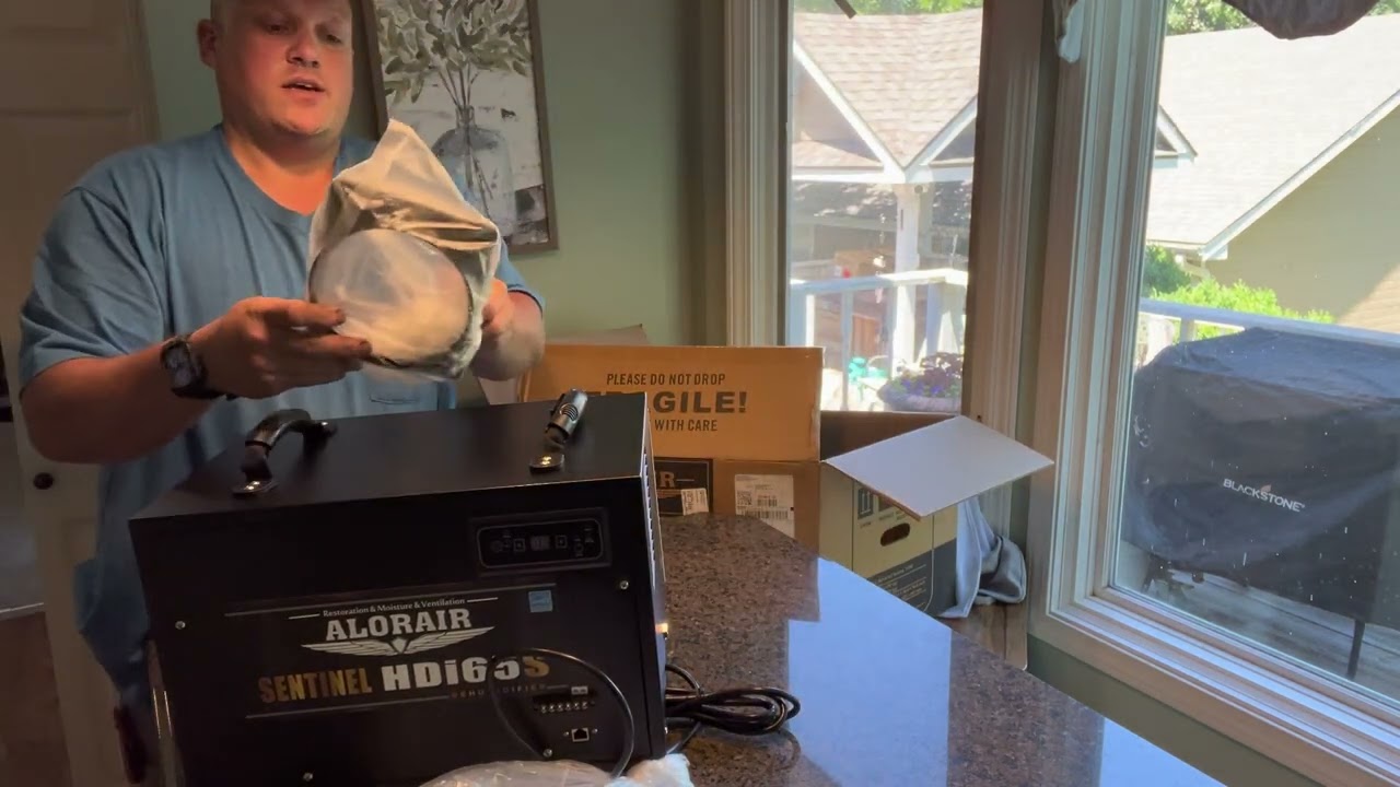 AlorAir Sentinel HDi65S WiFi Dehumidifier- unboxing & overview