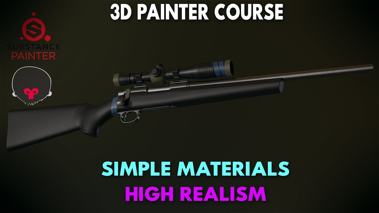 Simple materials  high realisim in 3D Painter