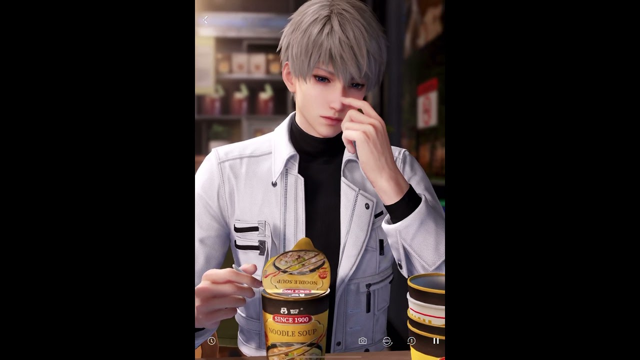 [Love&deepspace] Xavier Eating Instant Ramen.