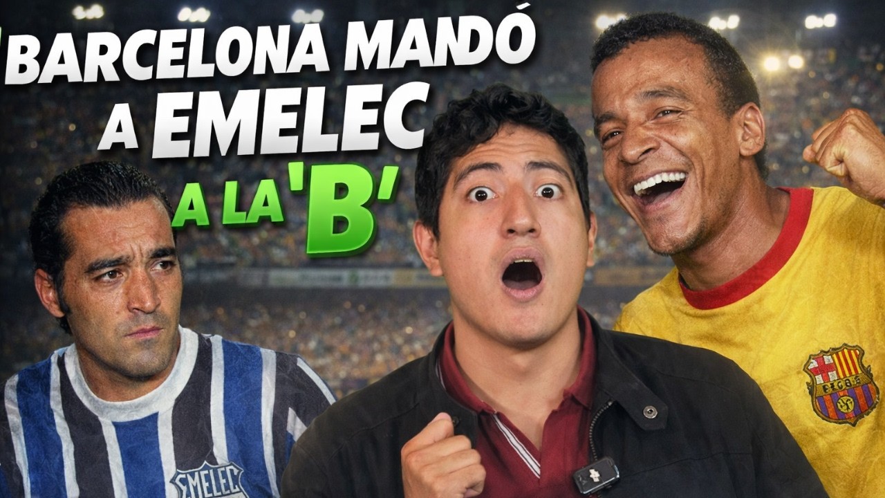 ¿BARCELONA mandó a EMELEC a la 