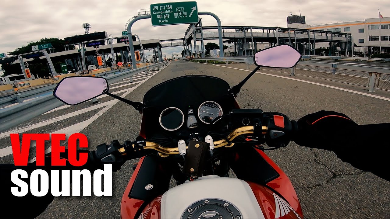 [CB400SB] いい音で高速道路を駆け抜ける。[VTEC]