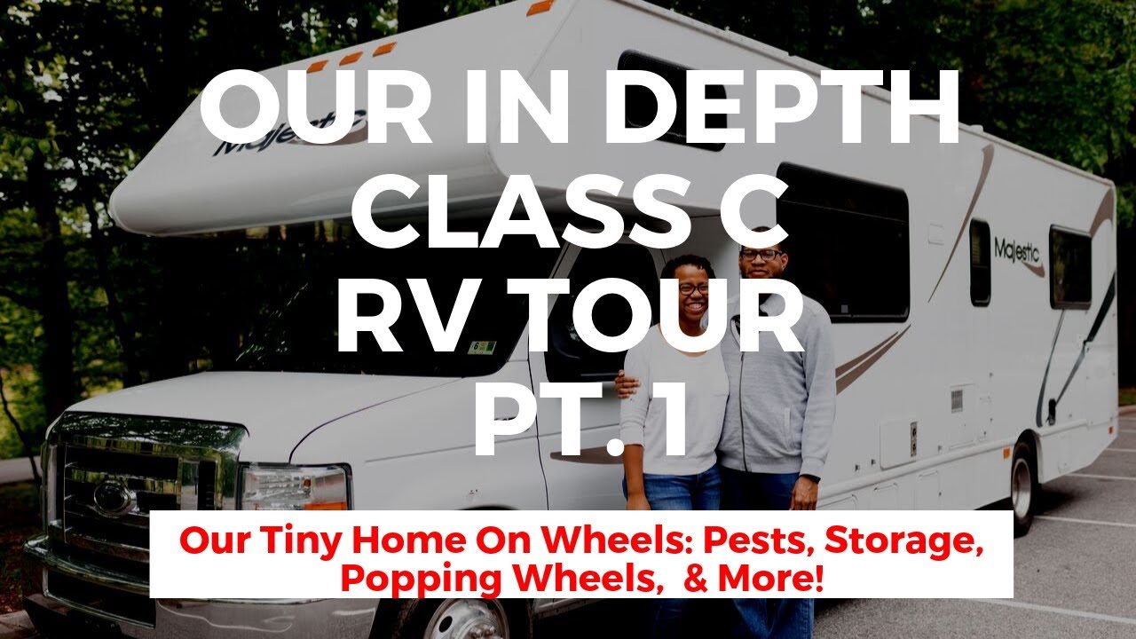In Depth RV Tour Pt 1: 2014 Thor Majestic 28a Cruise America | Tiny Home on Wheels Full Time Living