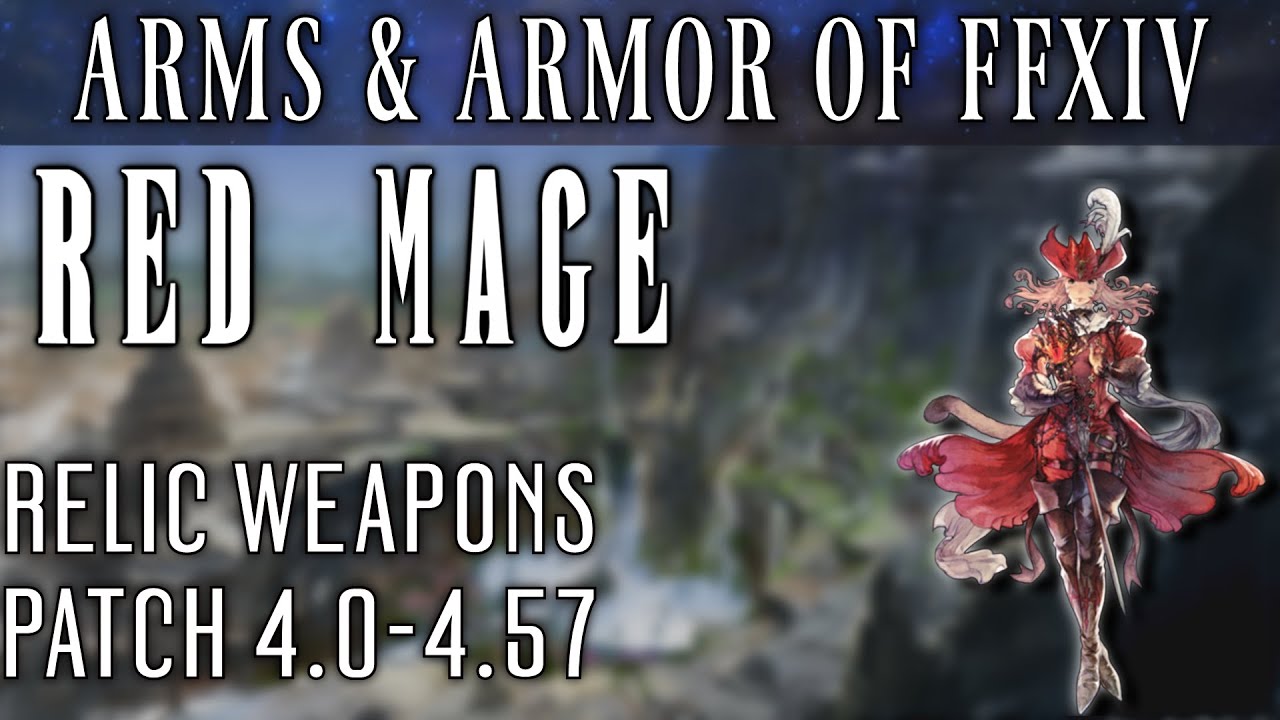 Red Mage Relics of Stormblood