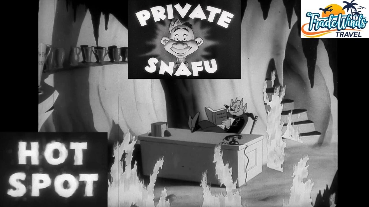 Рядовой Снафу «Горячая точка» (1945) | Военный учебный мультфильм времен Второй мировой войны | Э...