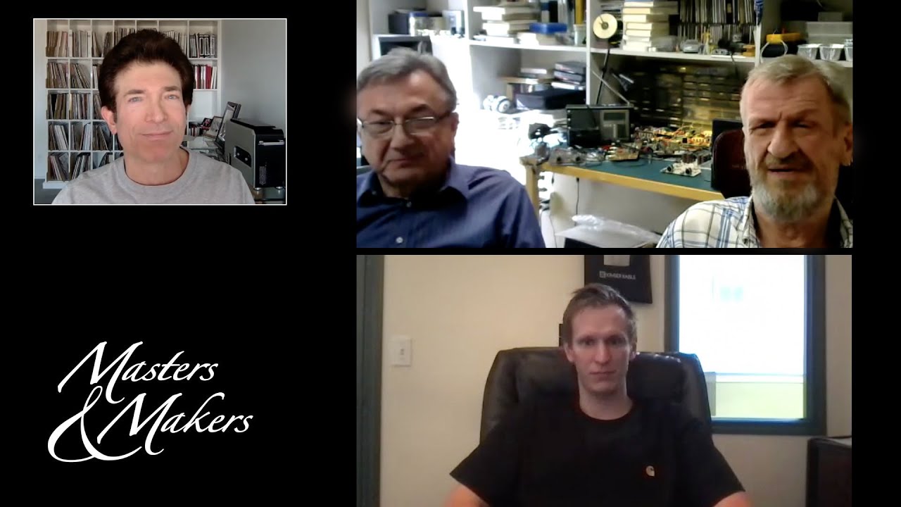 What's Best Forum's Masters & Makers:  Ed Meitner, Amadeus Meitner, Mariusz Pawlicki, EMM Labs