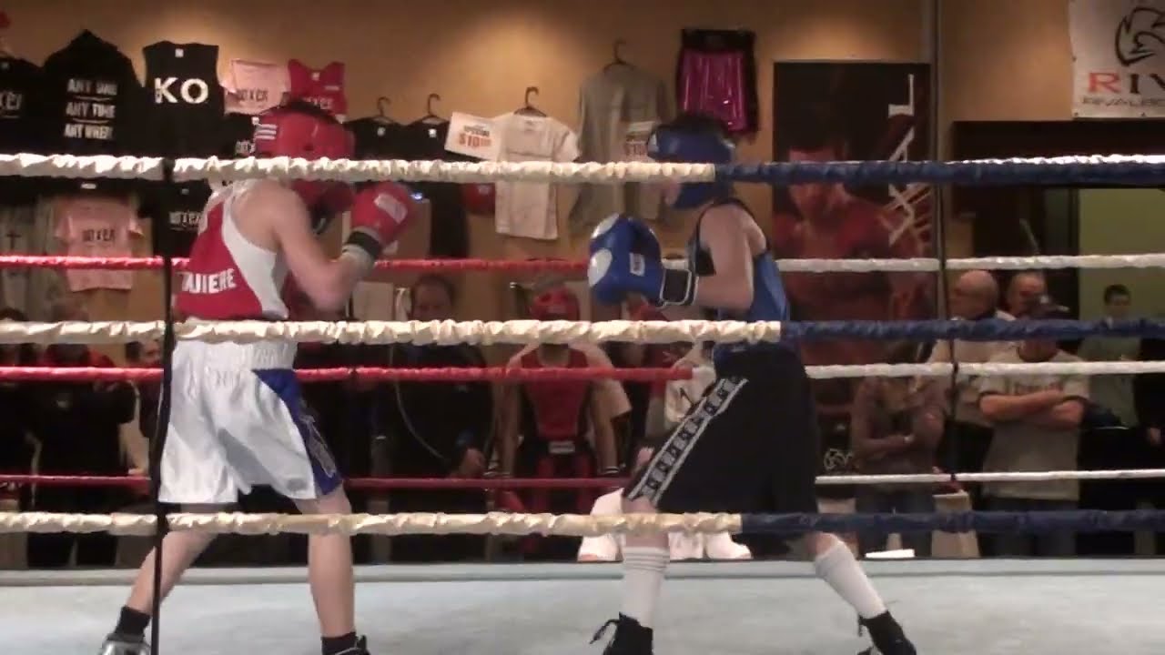 104- Samuel Gauthier Que vs Liam Hughes Ont -Amateur Boxing