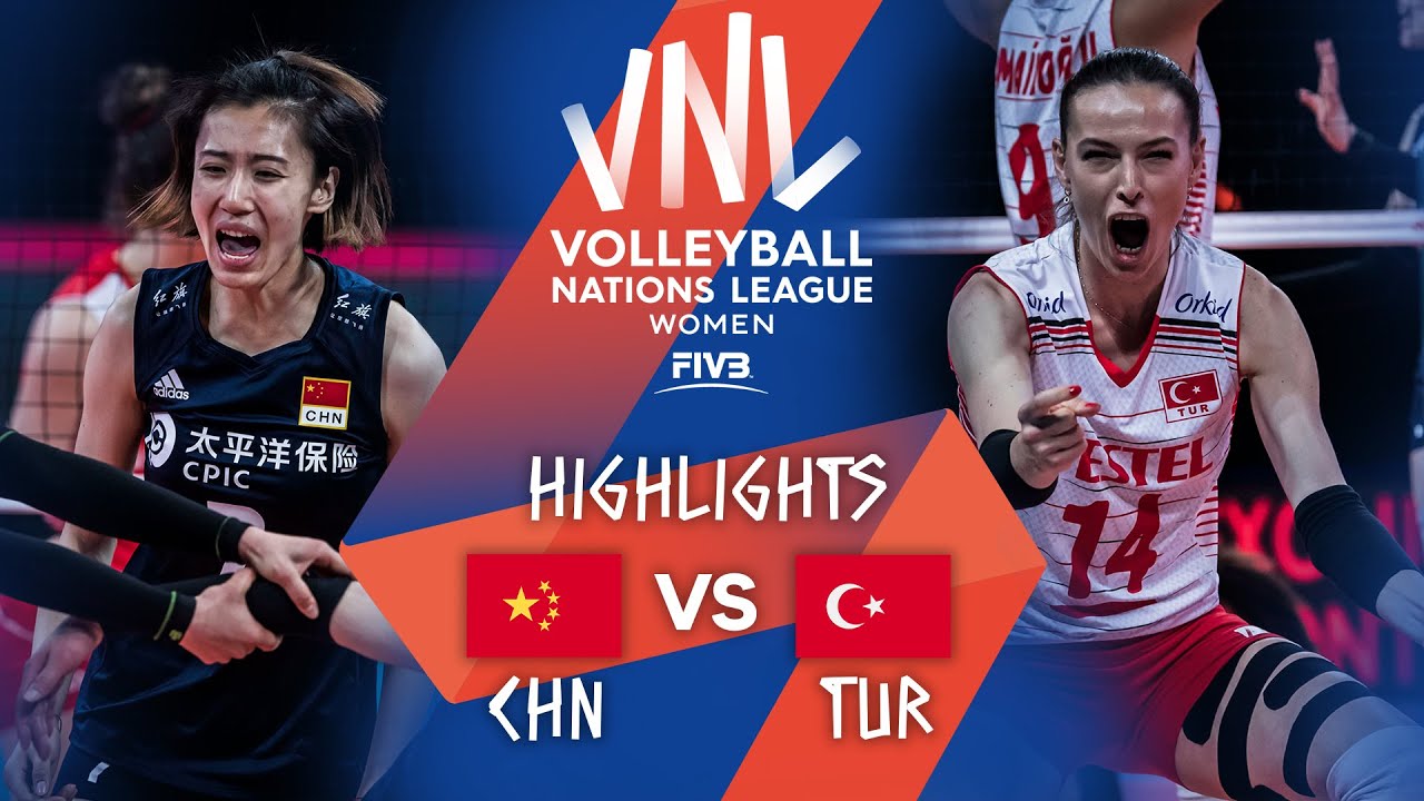 CHN vs. TUR - Highlights Week 2 | Women's VNL 2021