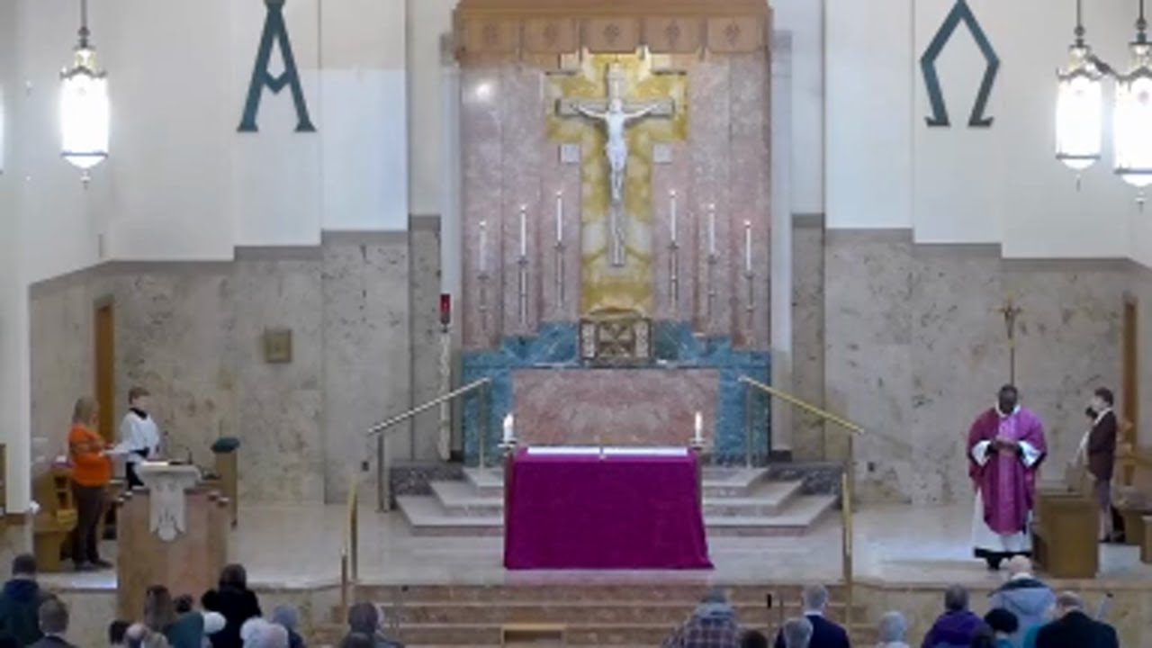 Sunday, 8:30 AM Mass from Holy Family Church