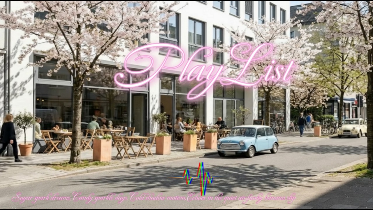 Sunny Spring Café Playlist – 4 Hours of Feel-Good Music for Study, Work & RelaxWhy this works: