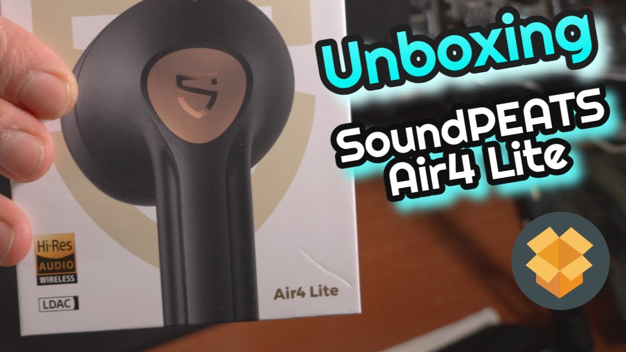 ASMR Unboxing | Auriculares Inalámbricos SoundPEATS Air4 Lite