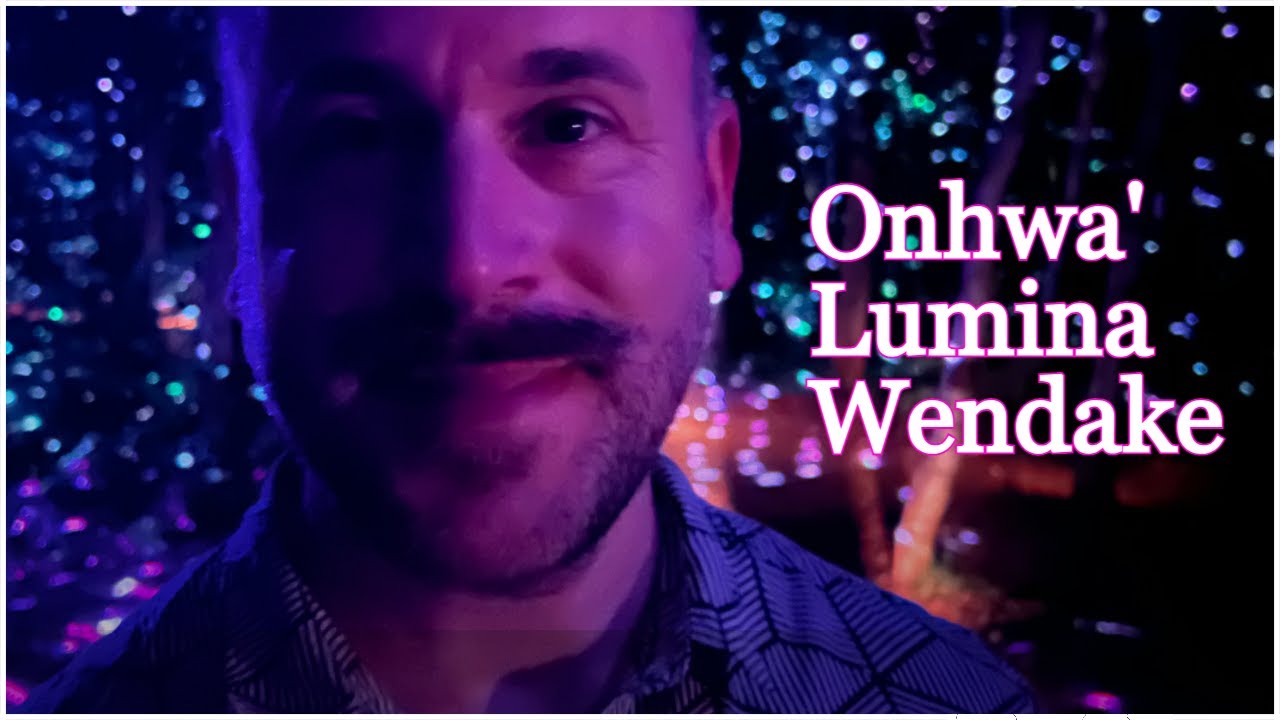 Onhwa' Lumina Wendake : an enchanted night walk that celebrates the Huron-Wendat Nation #wendake
