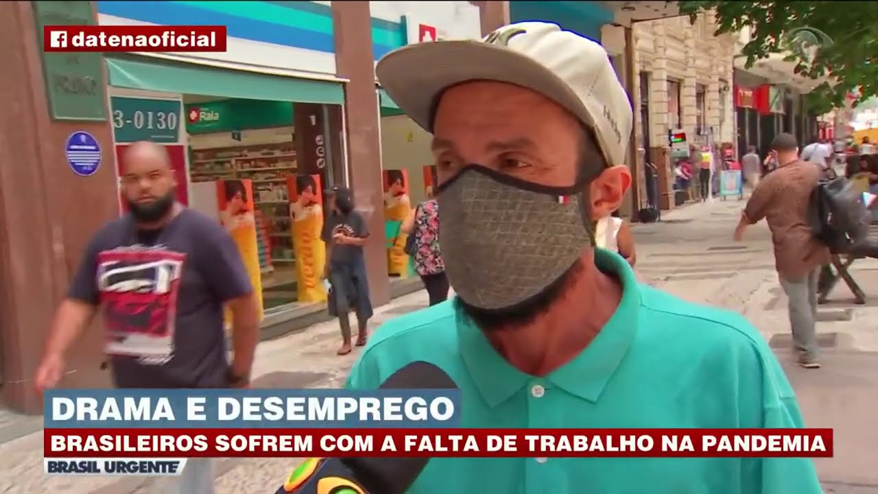 DRAMA E DESEMPREGO: BRASILEIROS SOFREM COM FALTA DE TRABALHO | BRASIL URGENTE