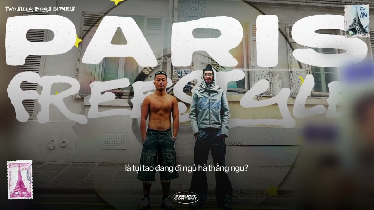 MinhLai - Paris freestyle ft AnhPhan ( Lyrics Video )
