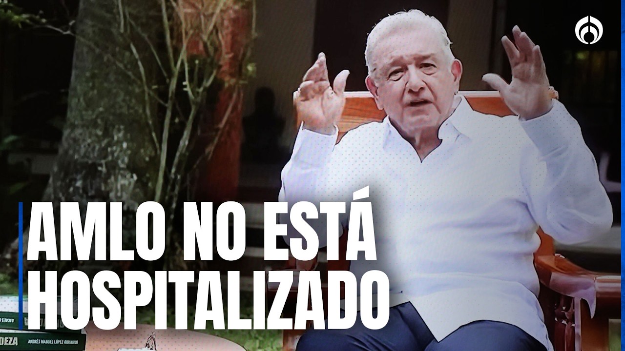 Desmienten supuesto ingreso de AMLO al hospital tras ola de rumores