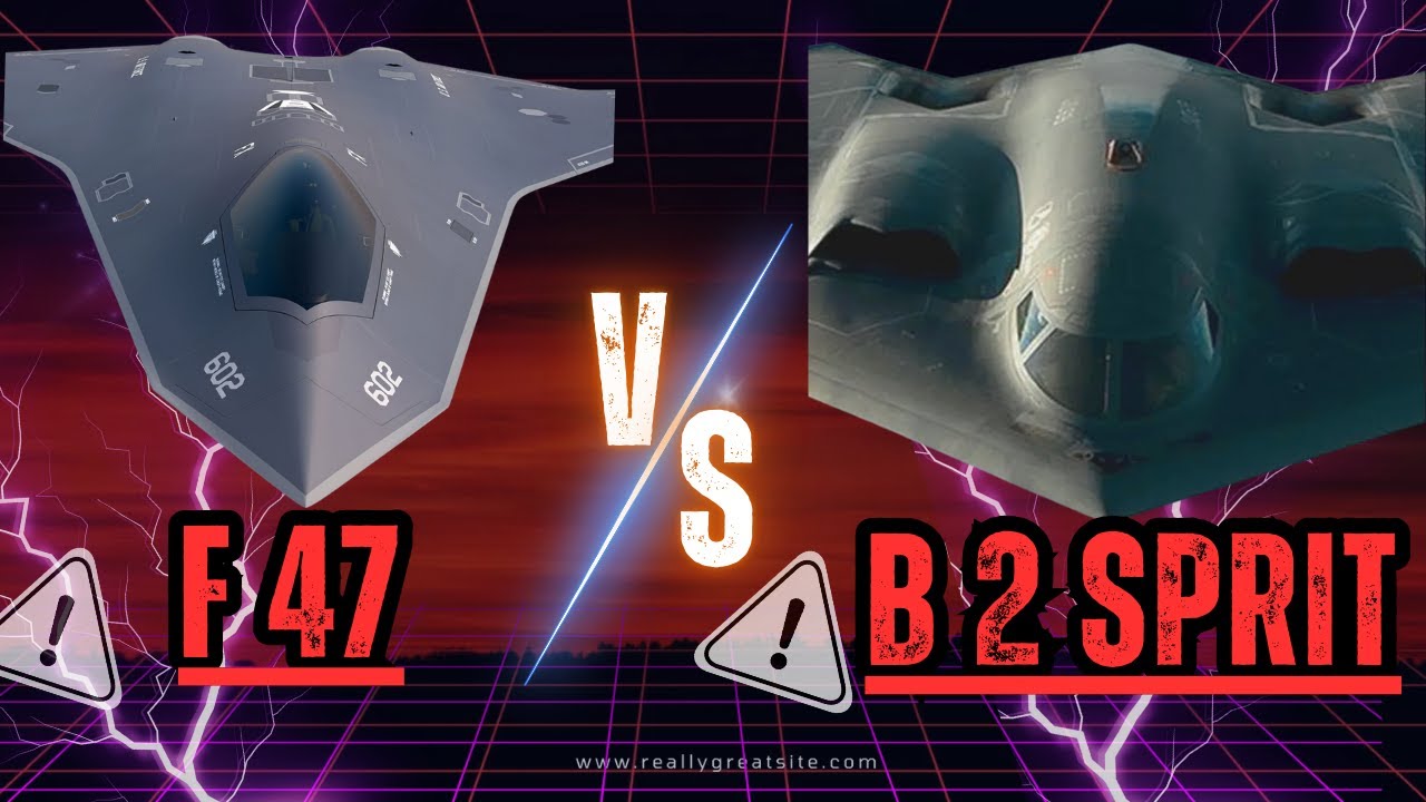 B-2 Spirit vs F-47 Fighter &ndash; Stealth vs Speed