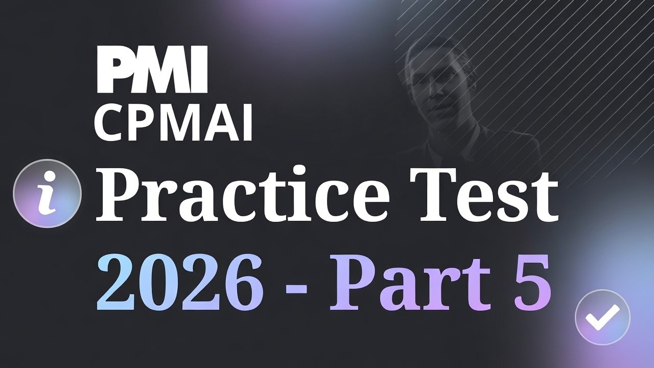PMI CPMAI Practice Test 2026 – Section 5  Model Development – Building With Purpose
