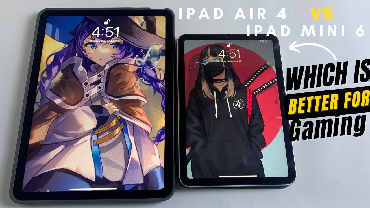 iPad Air 4 vs iPad Mini 6 Gaming Test with Genshin Impact
