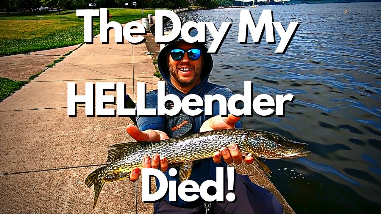 The Day My HELLbender Died! | 2 NEW SPECIES | #テンカラ #tenkara #madison #wisconsin #fishing #pike