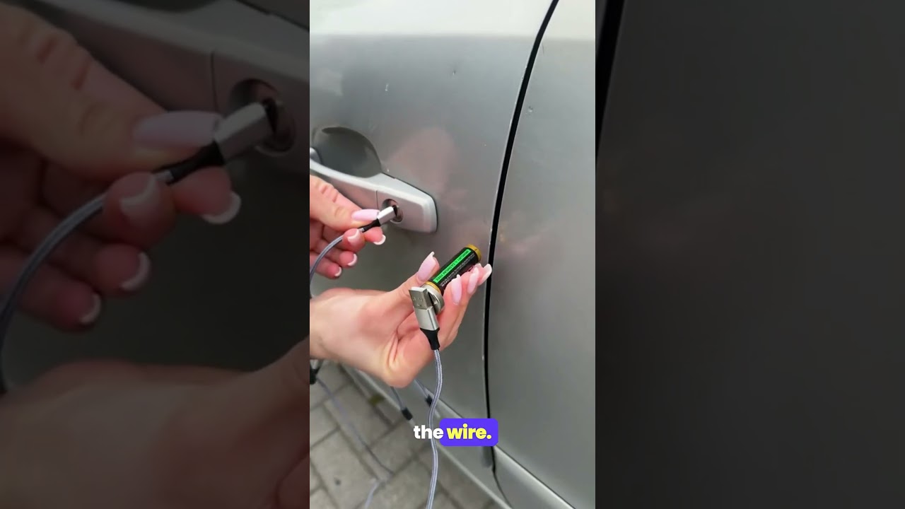 Unlock Your Car with Everyday Items: Amazing DIY Hack!