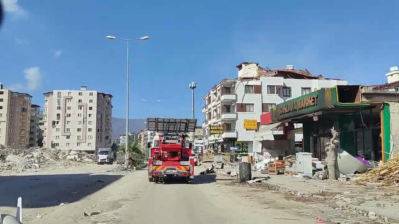 HATAY ANTAKYA DEPREM SONRASI GÖRÜNTÜLER