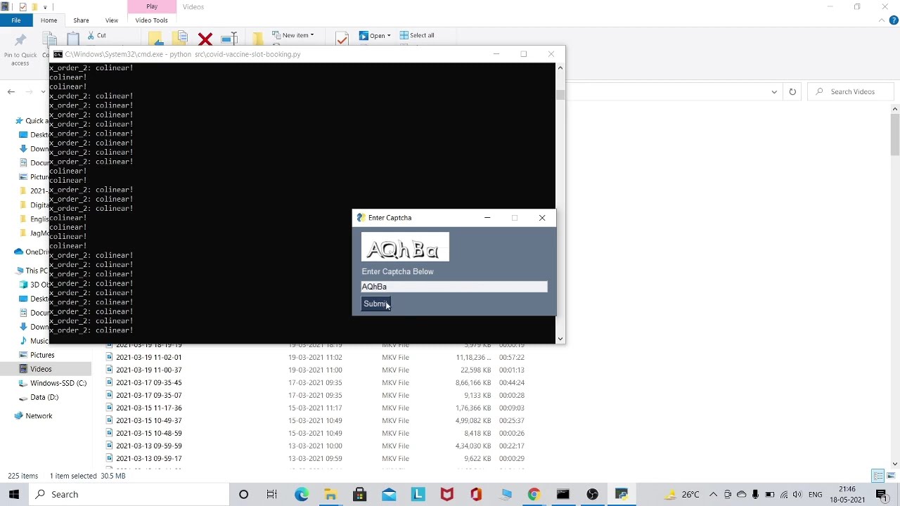 COVID-19 Vaccination multiple Slot Booking for 18+ Python Script on windows | Part -2  | Jag Mohan