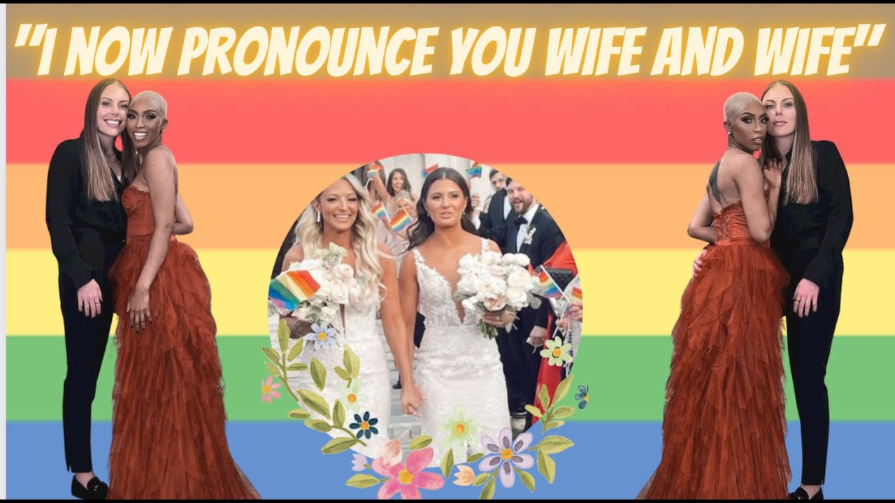 Vlog | WE WENT TO A LESBIAN WEDDING!!