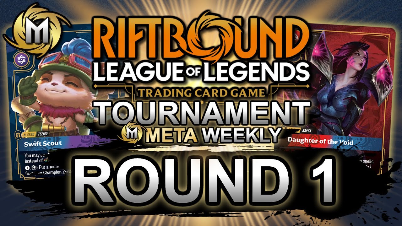 Riftbound Tournament Gameplay - Round 1: Kai'Sa vs Teemo | Meta Weekly August 2