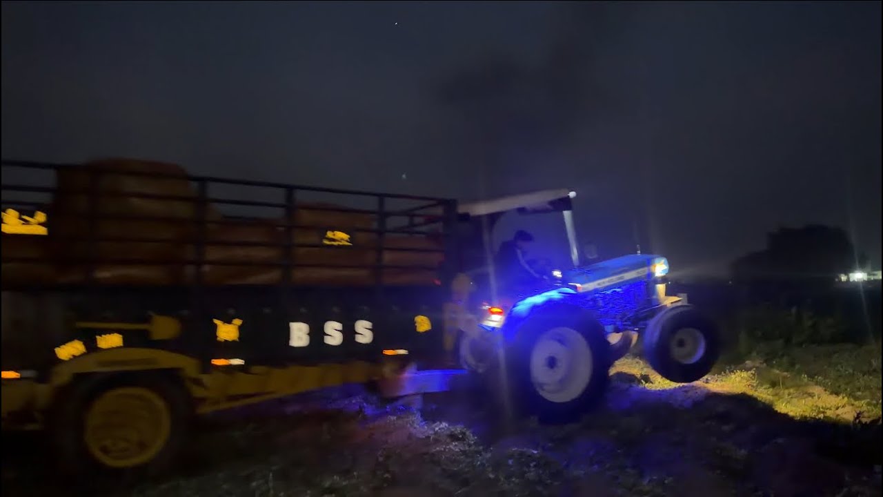 tractor da full jorr lge ajj | full mahool bneya motar te | dhillonpreet vlogs