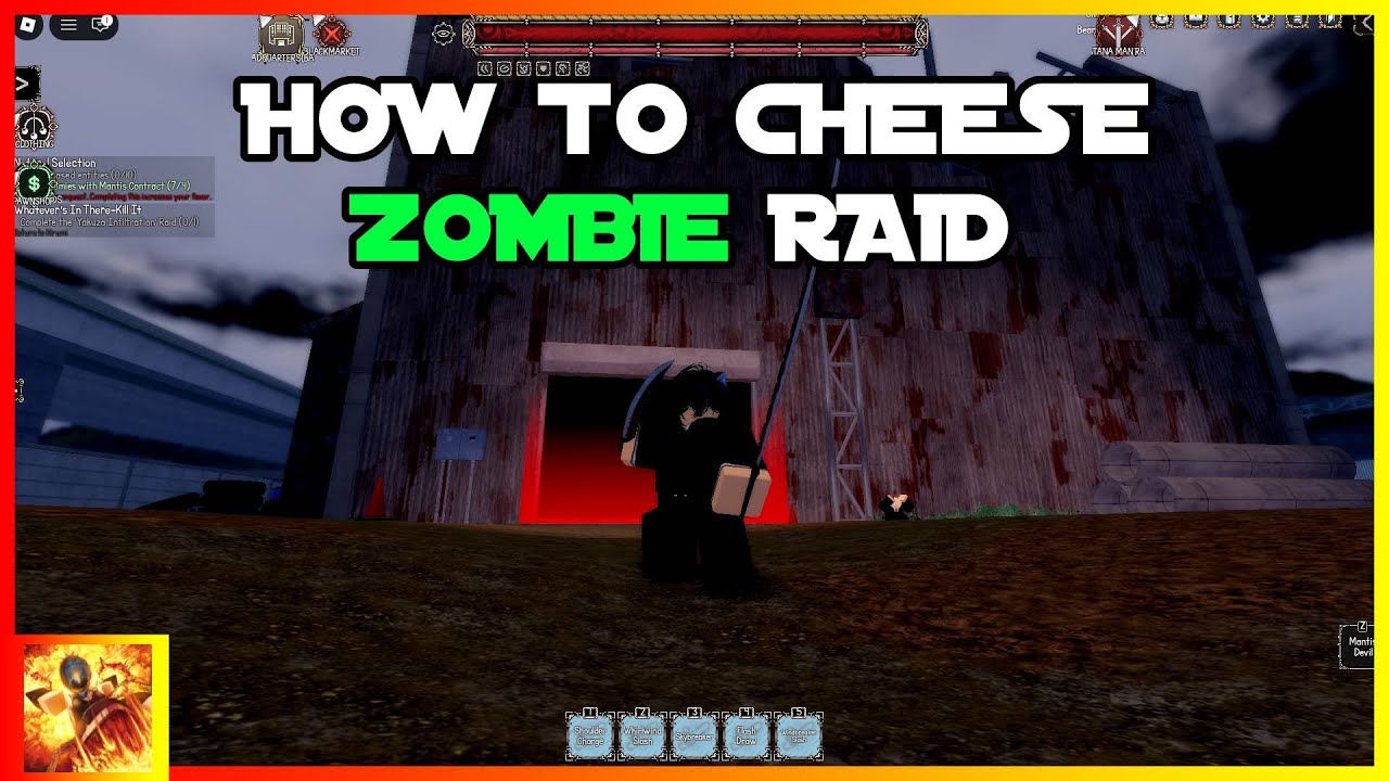 How to cheese Zombie Raid in Devil Hunter