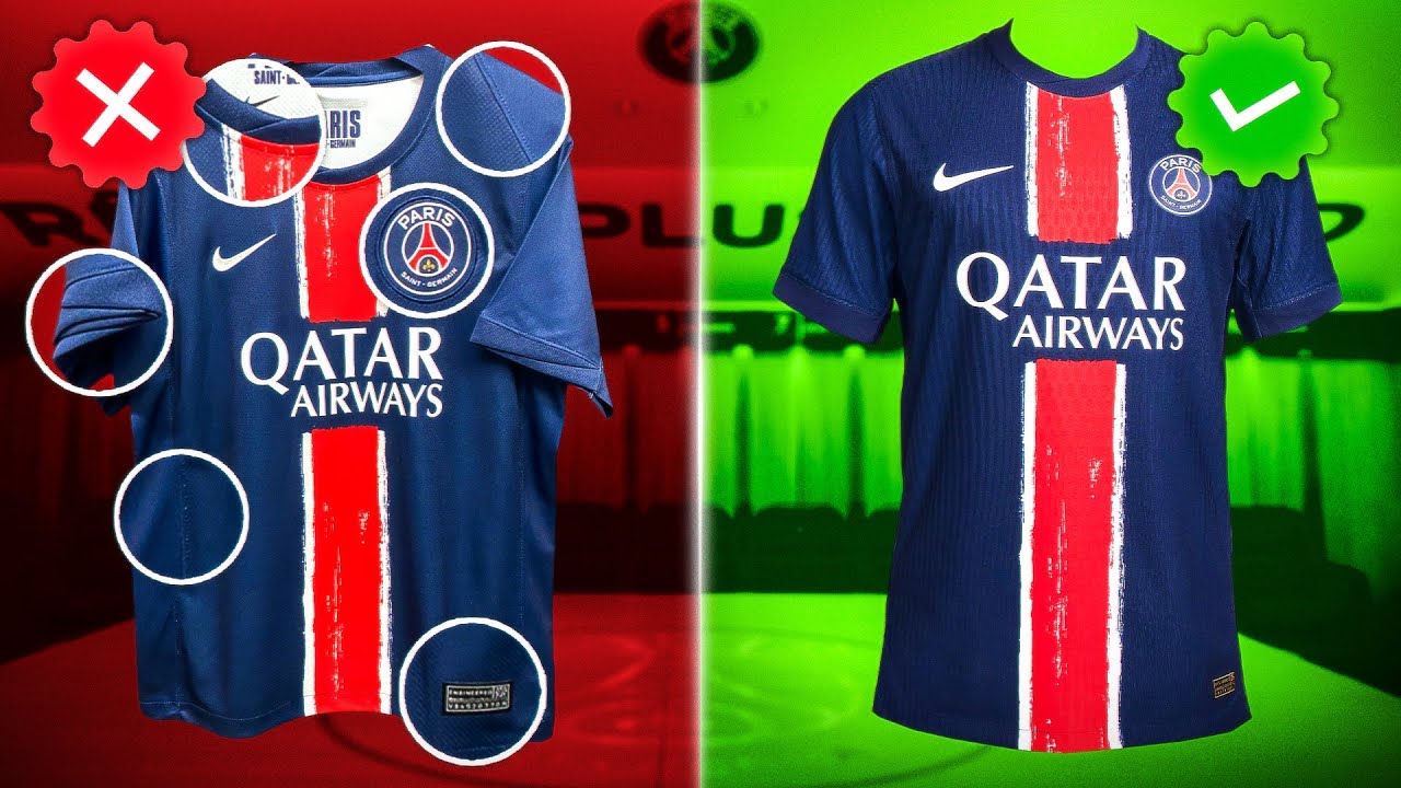 Vrai Maillot VS Faux Maillot : les 8 signes qui trahissent ❌