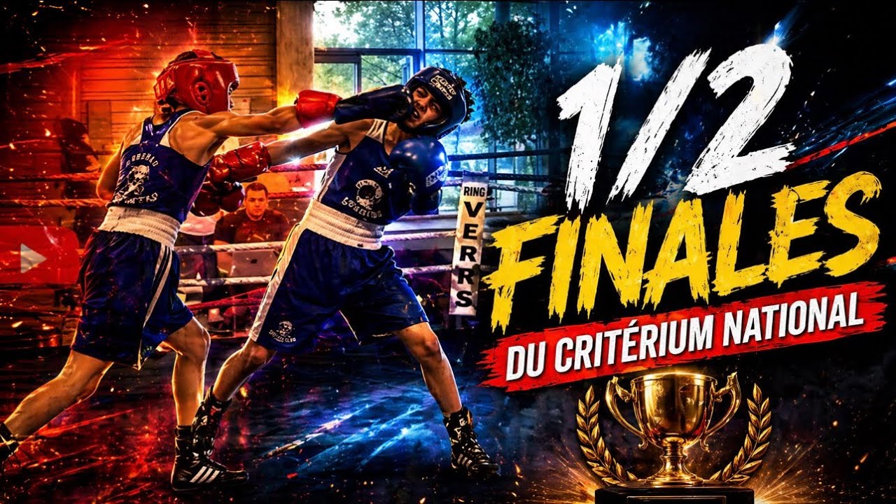 DEMI-FINALE DE BOXE ANGLAISE ÉDUCATIVE CRITERIUM 🫣🫣🫣