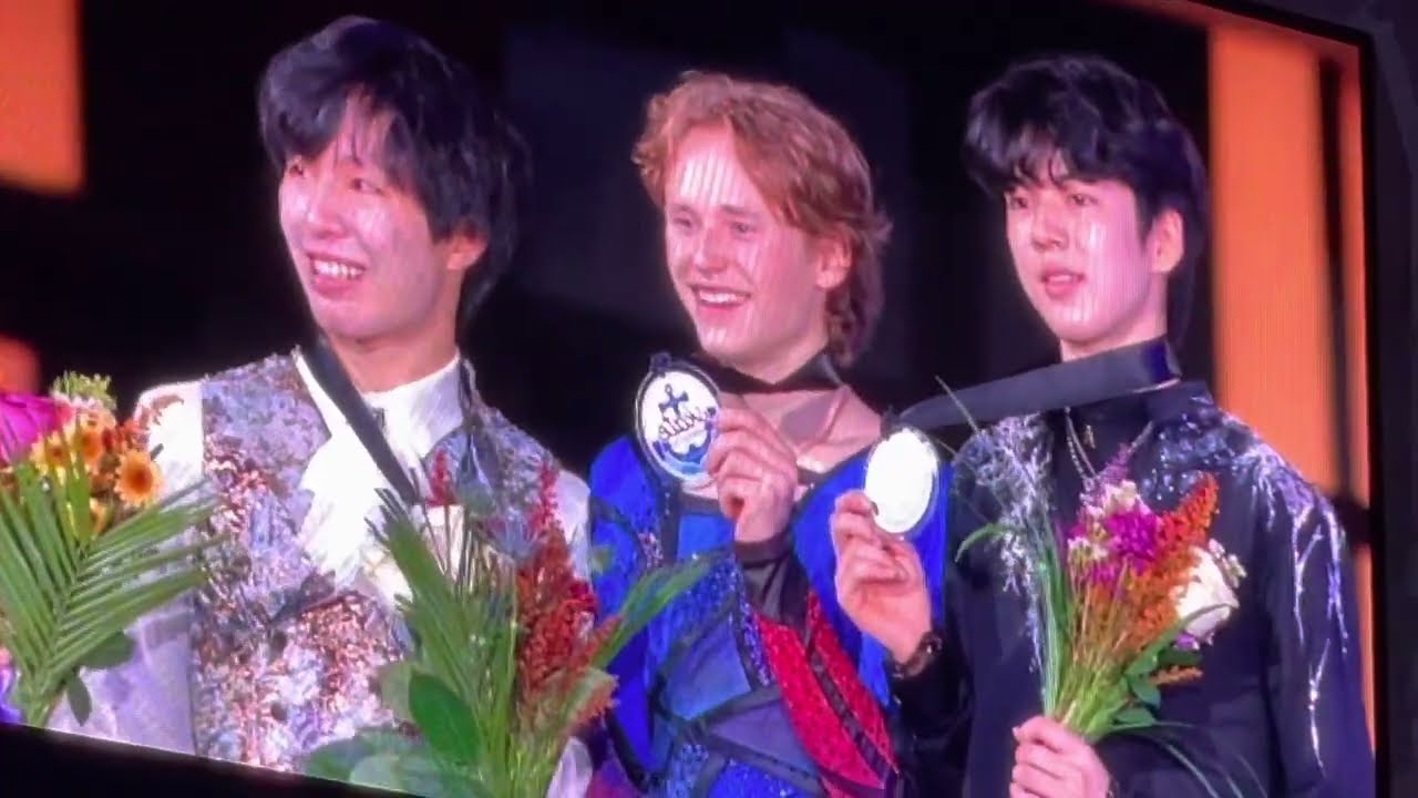 Skate America 2022 Men’s Victory Ceremony