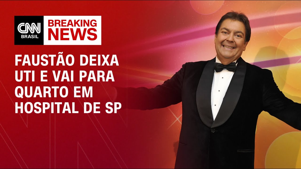 Faust&atilde;o recebe alta de UTI e vai para quarto de hospital em SP | CNN 360&ordm;