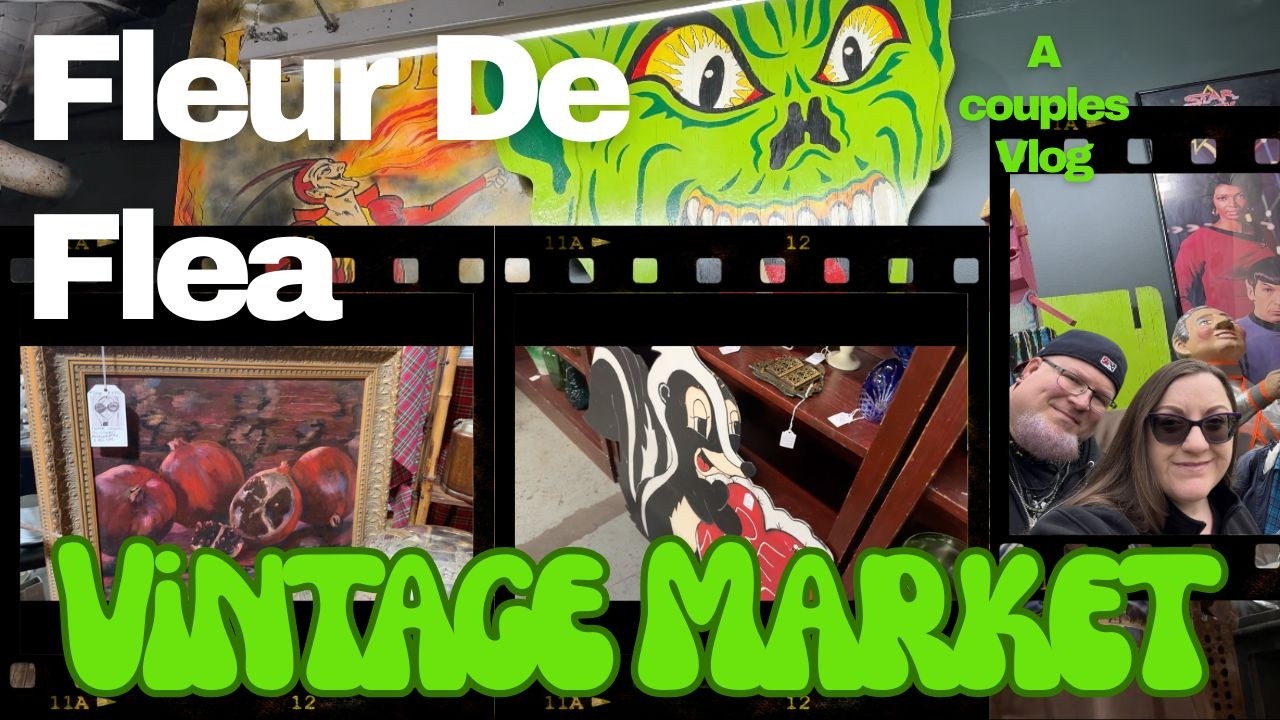 It's Always Fun Shopping Here! Fleur de Flea Louisville, KY, a couples vlog