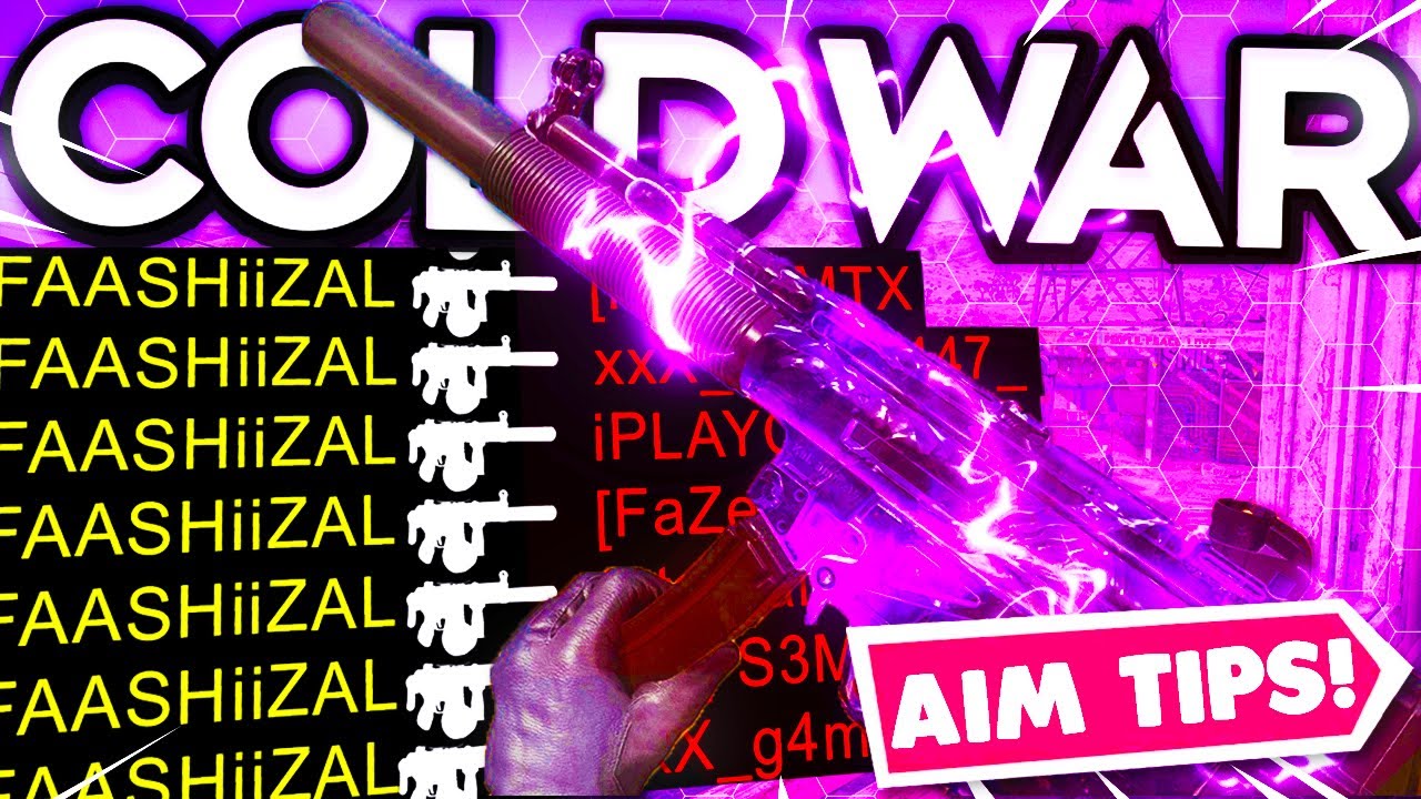 HOW TO IMPROVE YOUR AIM IN BLACK OPS COLD WAR! (4 BEST TIPS!)