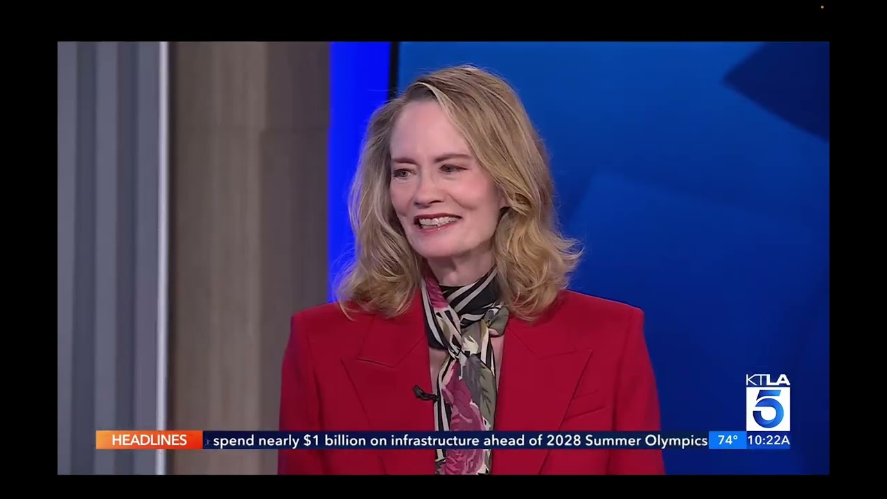 Cybill Shepherd interviewed on KTLA - Podcast mention
