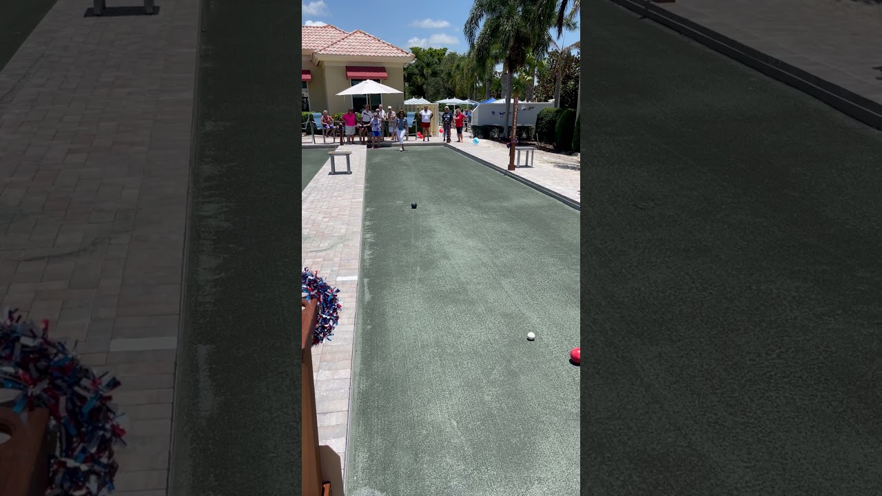 Bocce Ball Demonstration 7.4.2021