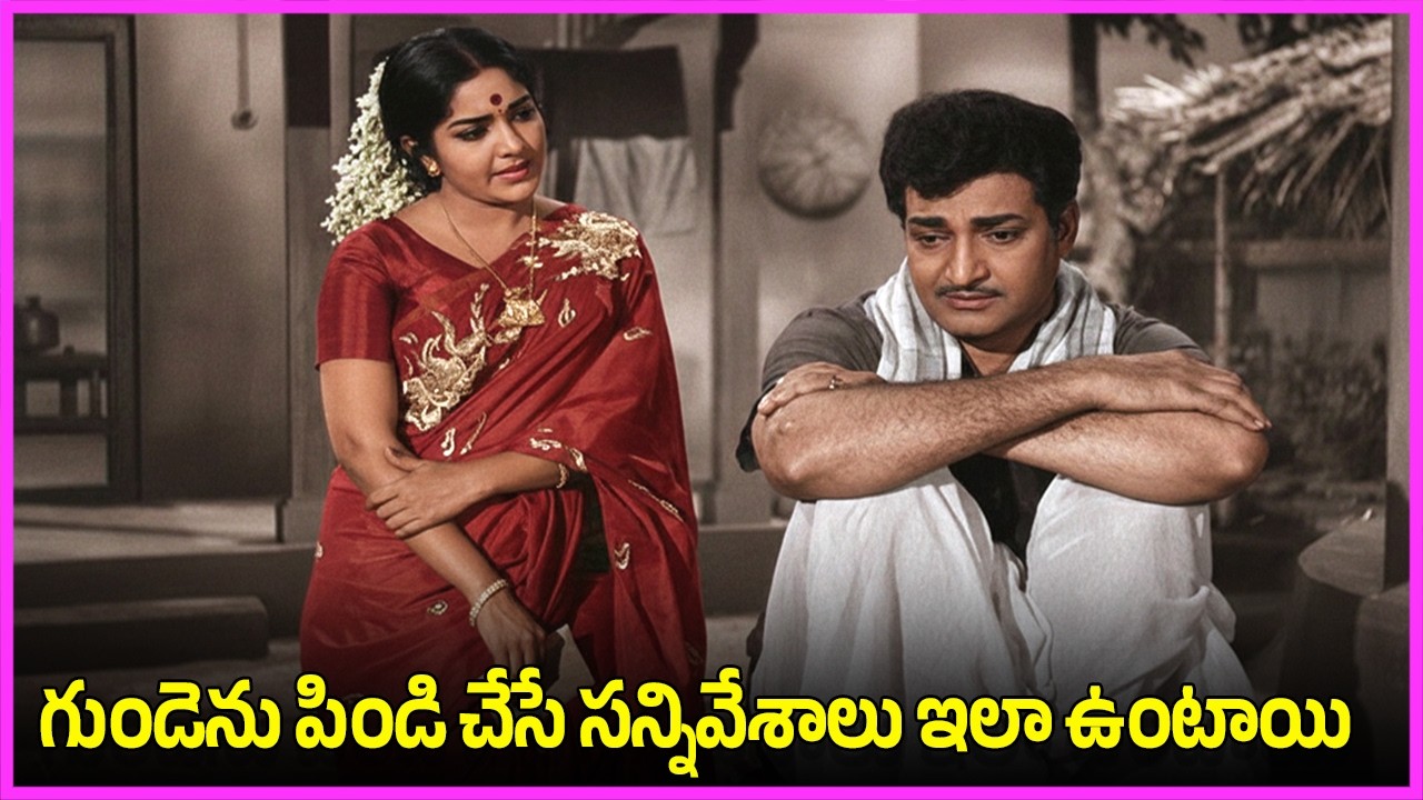 గుండెను పిండి చేసే సన్నివేశాలు ఇలా ఉంటాయి - NTR, Vanisri Ultimate Family Drama Scenes