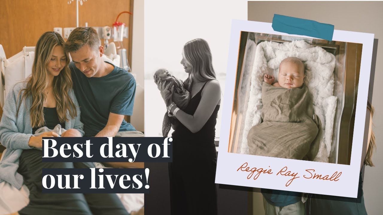 Birth Vlog: Our Ray of Sunshine! Breech Baby + C-Section birth