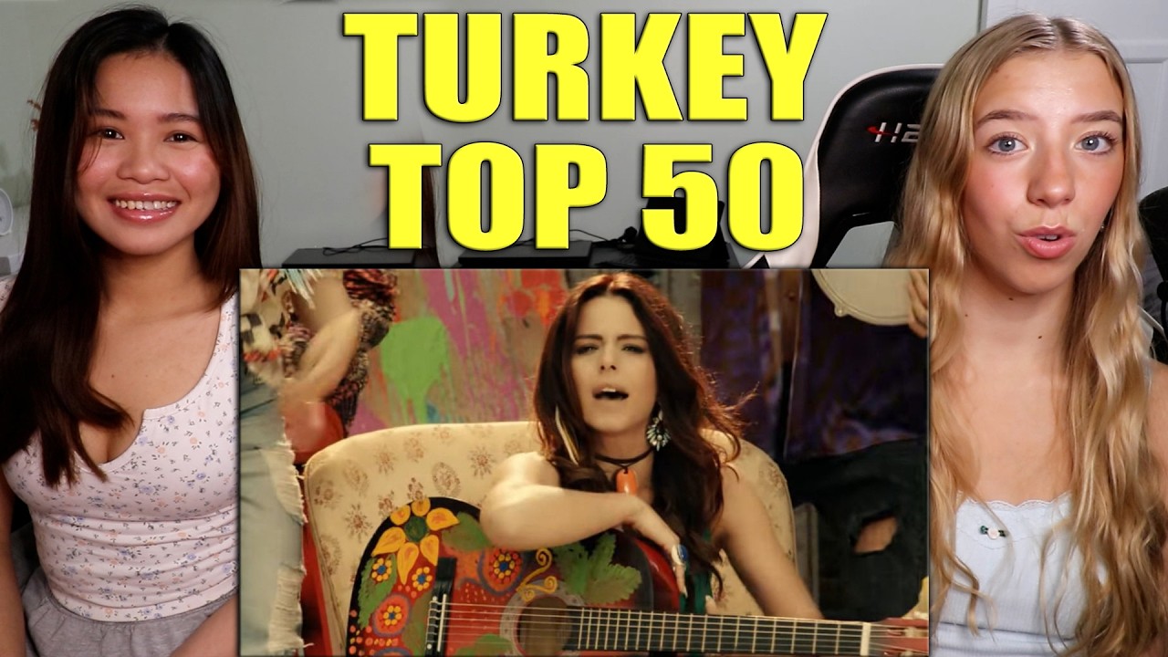 American Girls React to the 50 Greatest Turkish Pop Songs 🇹🇷