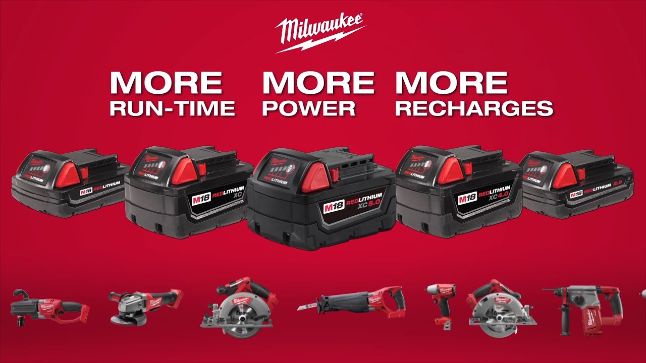 Milwaukee® M18 REDLITHIUM™ XC5.0 Battery