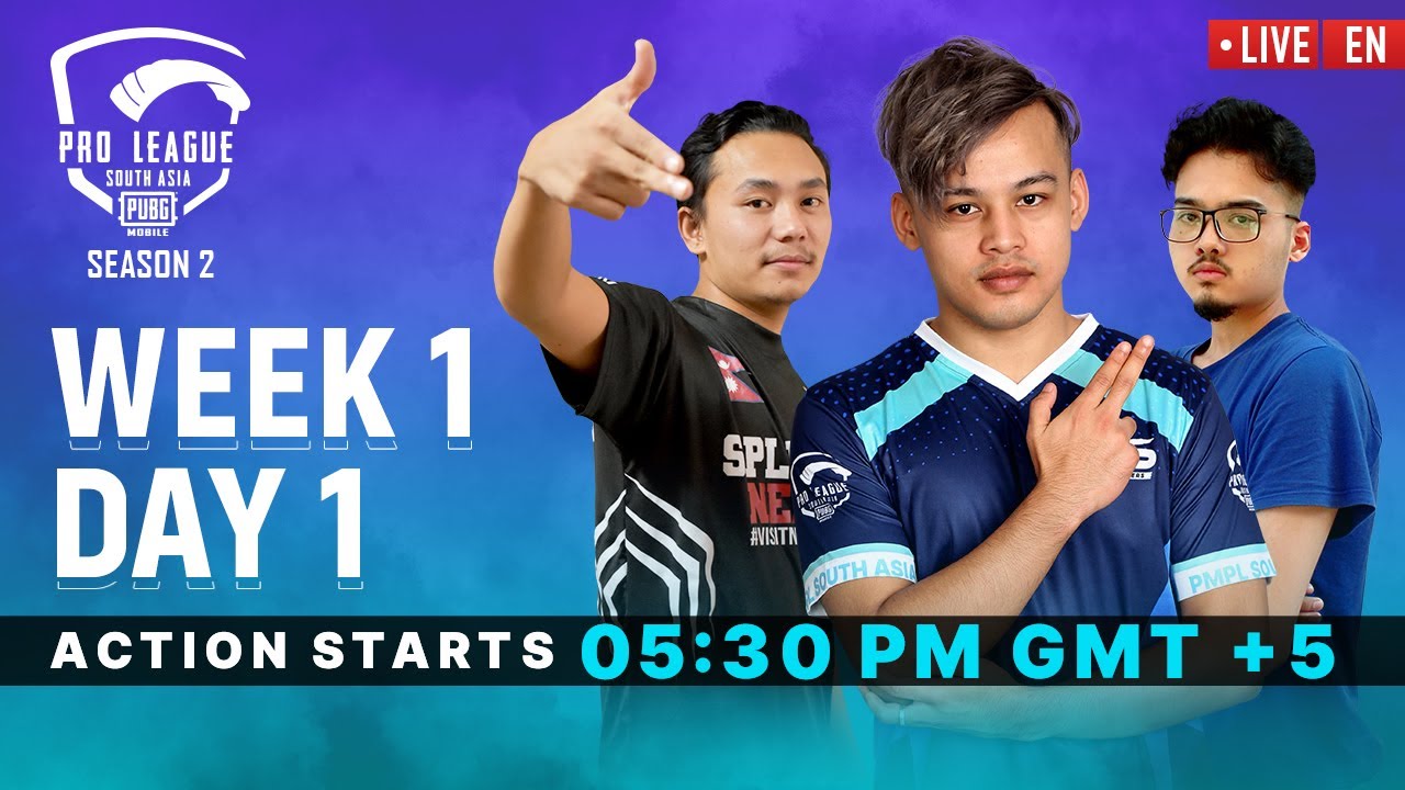 [EN] PMPL South Asia S2 | Week 1 Day 1 | PUBG MOBILE Pro League 2020